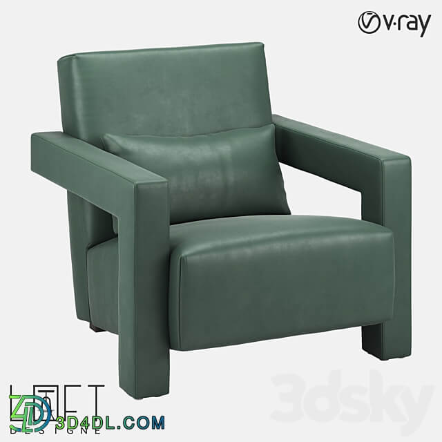 Armchair LoftDesigne 2881 model 3D Models