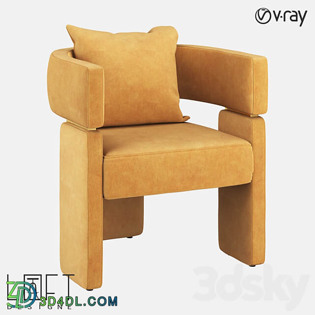 Armchair LoftDesigne 2887 model 3D Models