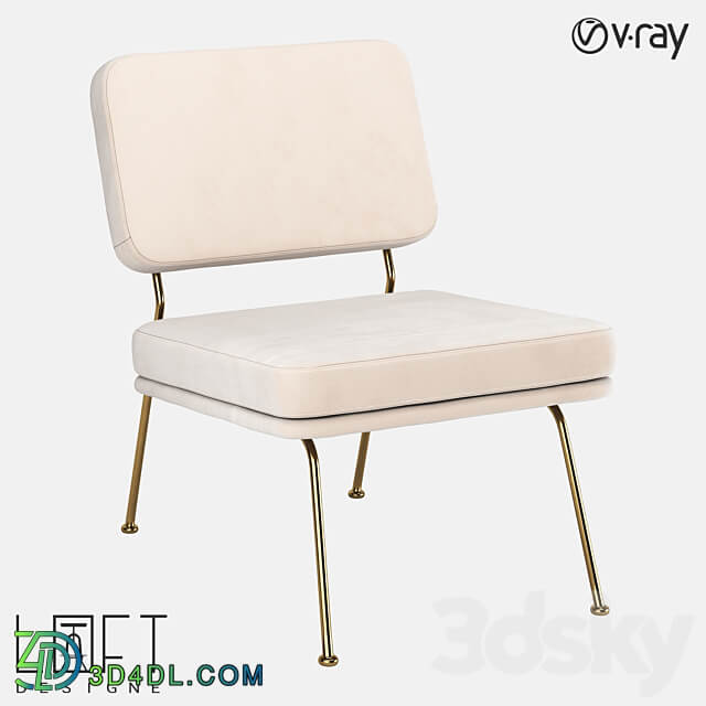 Armchair LoftDesigne 3785 model 3D Models