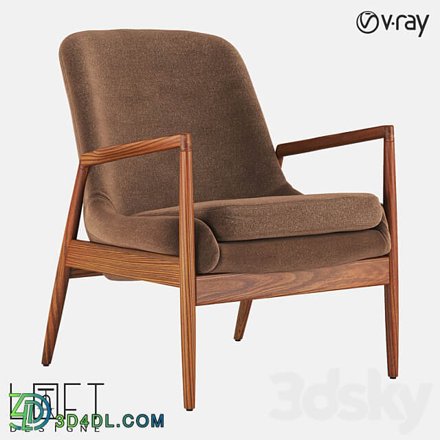 Armchair LoftDesigne 3816 model 3D Models