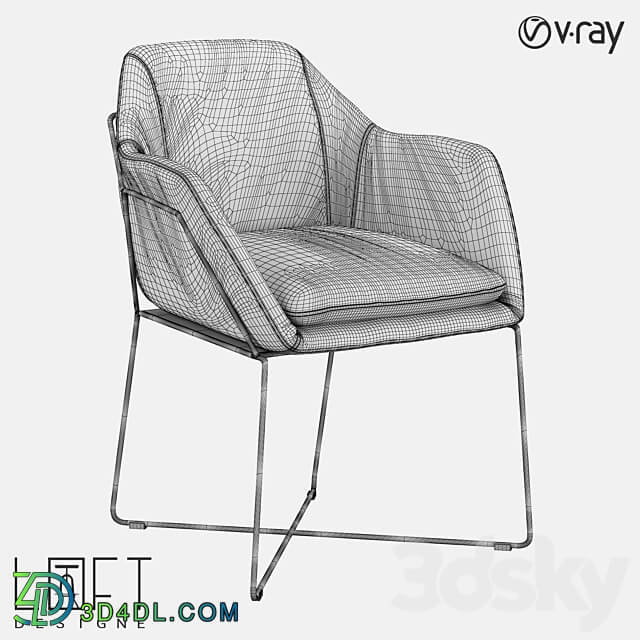 Armchair LoftDesigne 3999 model 3D Models