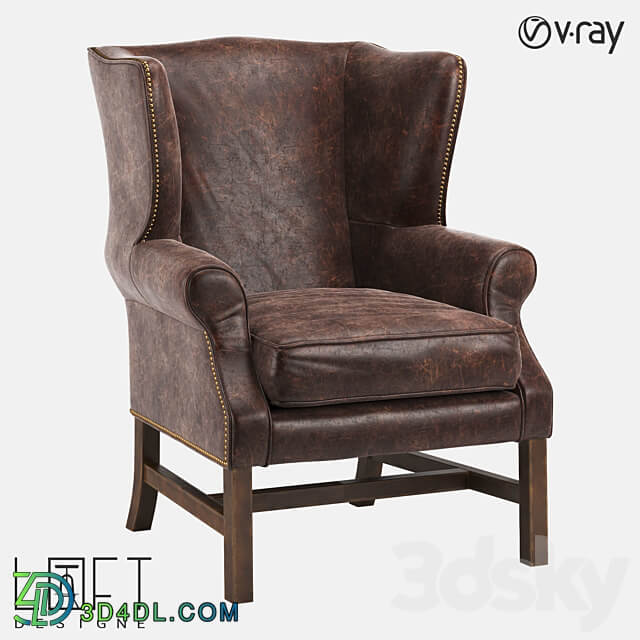 Armchair LoftDesigne 4063 model 3D Models