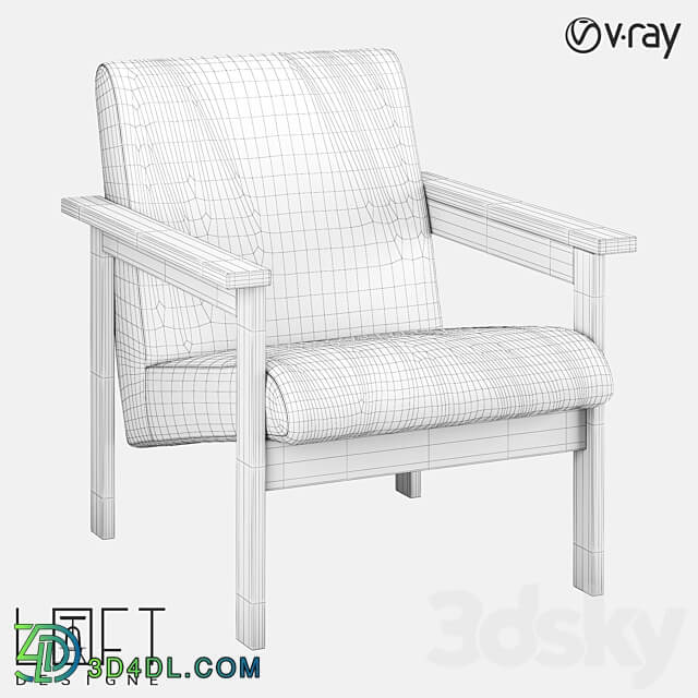 Armchair LoftDesigne 33369 model 3D Models