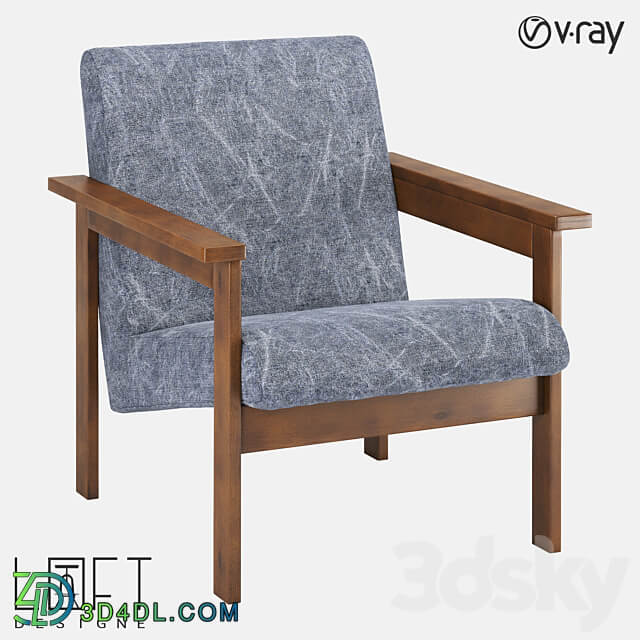 Armchair LoftDesigne 33371 model 3D Models