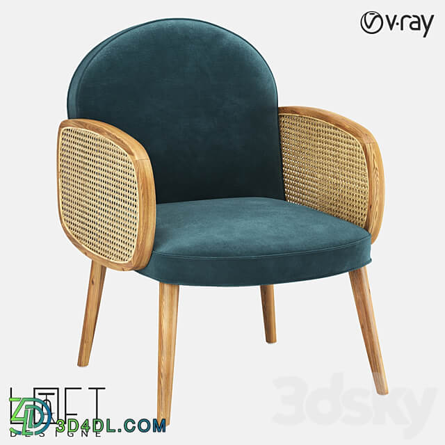 Armchair LoftDesigne 36155 model 3D Models