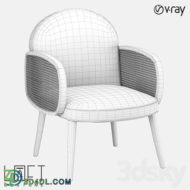 Armchair LoftDesigne 36155 model 3D Models