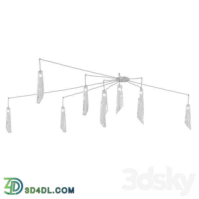 Pendant lamp Patrizia Volpato CRYPTO collection 295 S Pendant light 3D Models