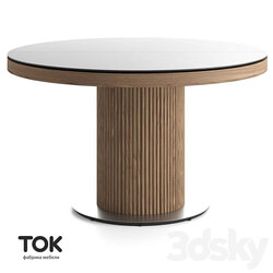  OM Series of Extendable Tables velvet Tok Furniture 3D Models 