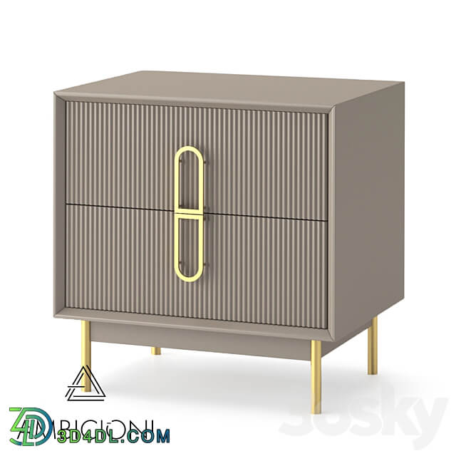 Bedside cabinet Lamar Ambicioni Sideboard Chest of drawer 3D Models