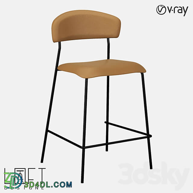 Bar stool LoftDesigne 36999 model 3D Models