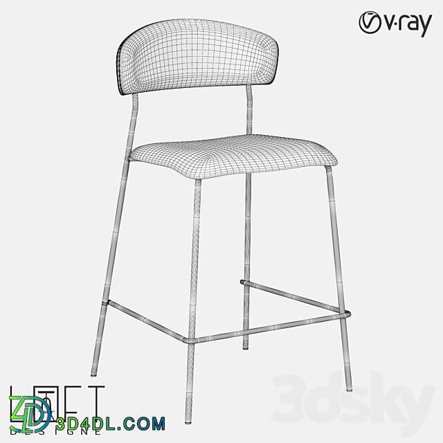 Bar stool LoftDesigne 36999 model 3D Models