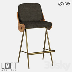 Bar stool LoftDesigne 37001 model 3D Models 