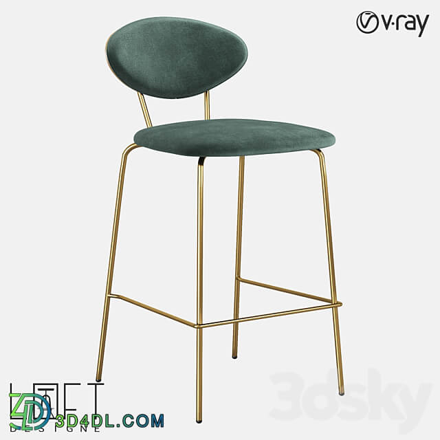 Bar stool LoftDesigne 37103 model 3D Models