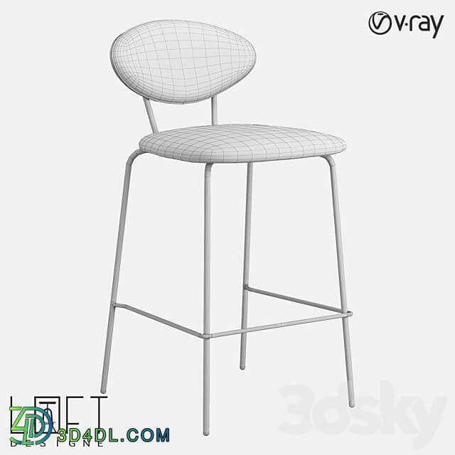 Bar stool LoftDesigne 37103 model 3D Models