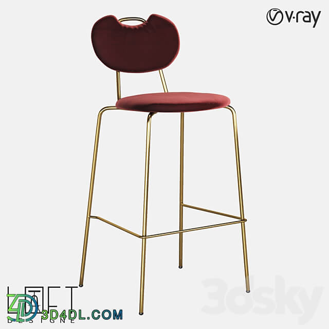 Bar stool LoftDesigne 37114 model 3D Models