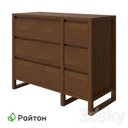 Chest of drawers Canada 6 drawers Sideboard Chest of drawer 3D Models 