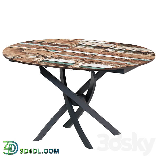 Charly folding table 3D Models