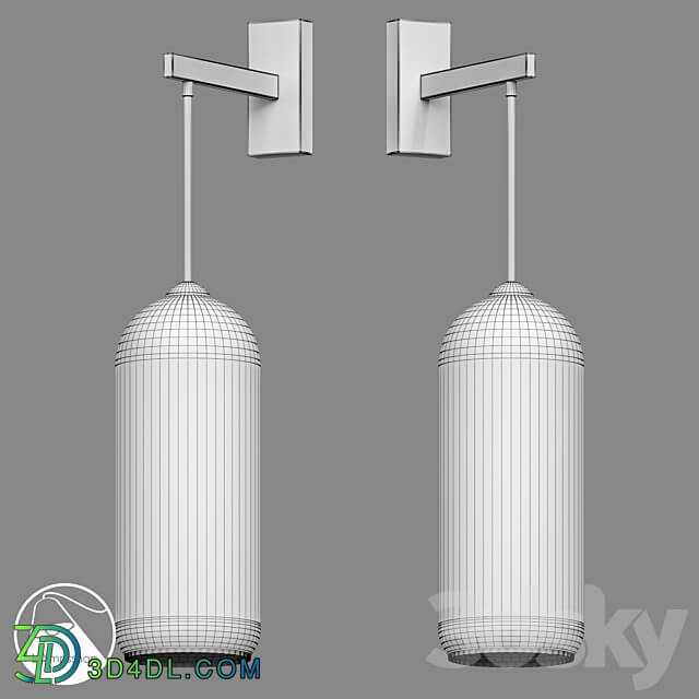 LampsShop.com B4167 Sconce CATCH A 3D Models