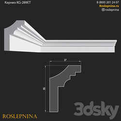 Cornice KG 289ET from RosLepnina 3D Models 