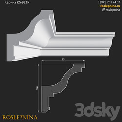 Cornice KG 921R from RosLepnina 3D Models 
