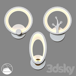 LampsShop.com B4163 Sconce Pronto Rings 3D Models 