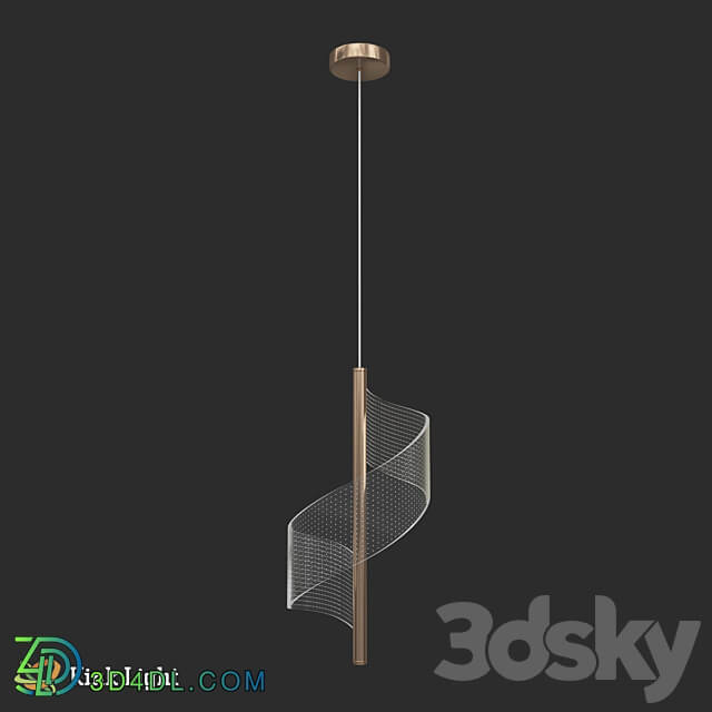 Hanger Ilina 08042 1А 33 OM Pendant light 3D Models