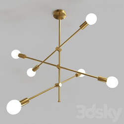 Cliff 40.1964OM Ceiling lamp 3D Models 