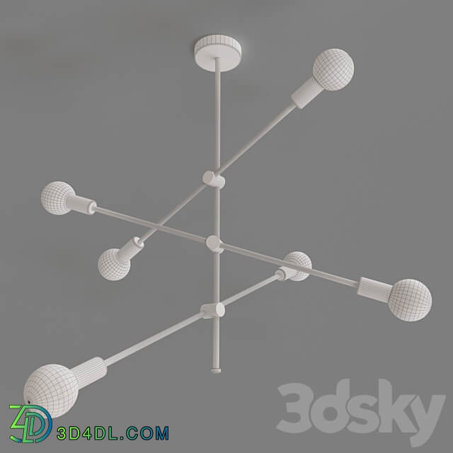 Cliff 40.1964OM Ceiling lamp 3D Models