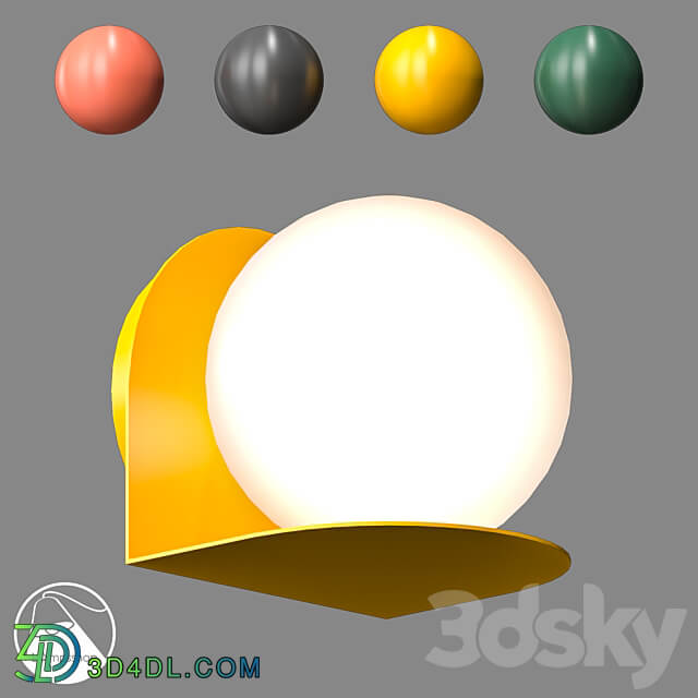 LampsShop.ru B4270 Sconce Calot 3D Models