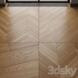 Wood floor Toned Oak 3D Models 