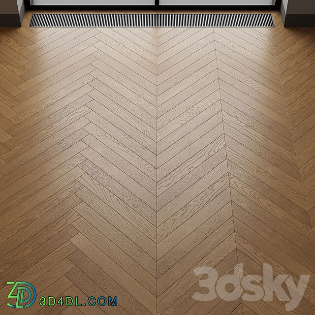 Wood floor Toned Oak 3D Models