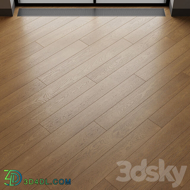 Wood floor Toned Oak 3D Models