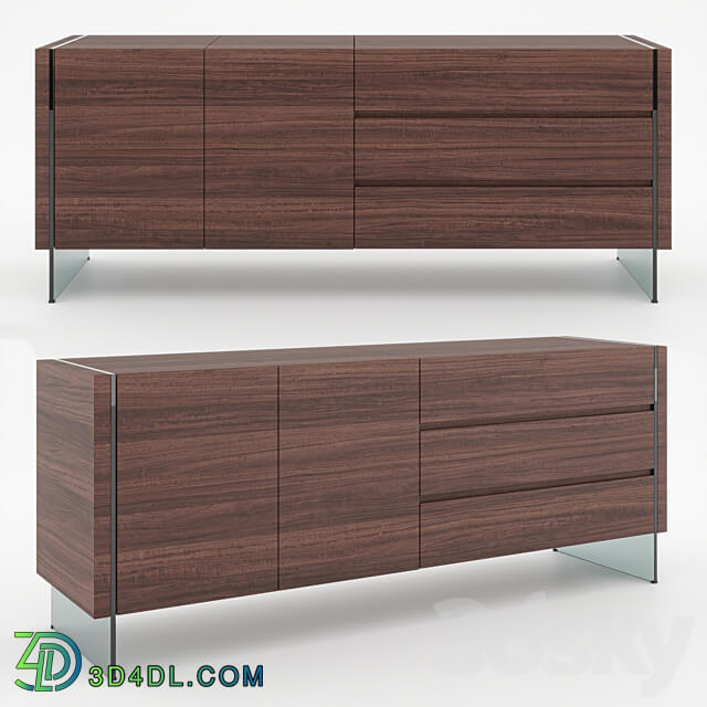 Buffet Dallas OM Sideboard Chest of drawer 3D Models