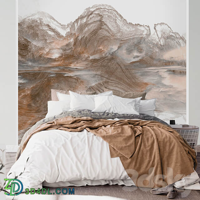 Designer wallpapers EUPHORIA 22 pack 4 3D Models