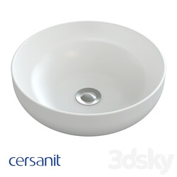 Countertop washbasin MODUO 40 RING Cersanit 3D Models 