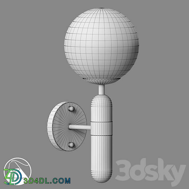 LampsShop.com B4245a Sconce Deco 3D Models