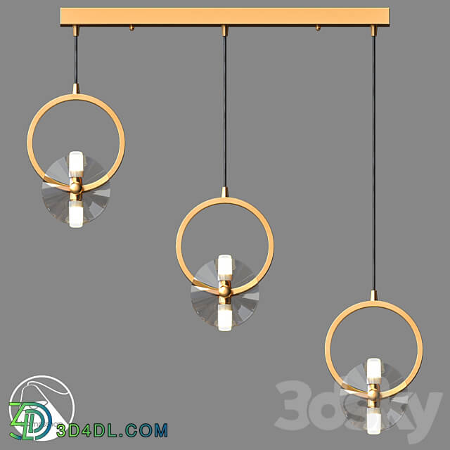 LampsShop.com PDL2298a Pendant DeCrist Pendant light 3D Models