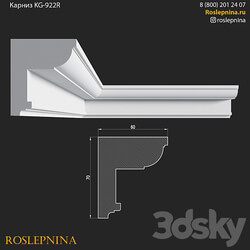 Cornice KG 922R from RosLepnina 3D Models 