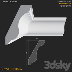 Cornice KG 924R from RosLepnina 3D Models 