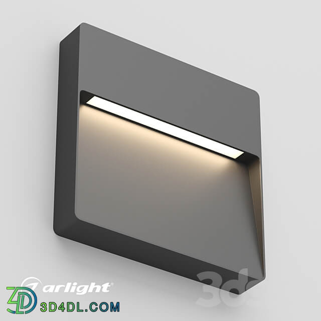 Luminaire LGD TRACE S215x215 8W 3D Models