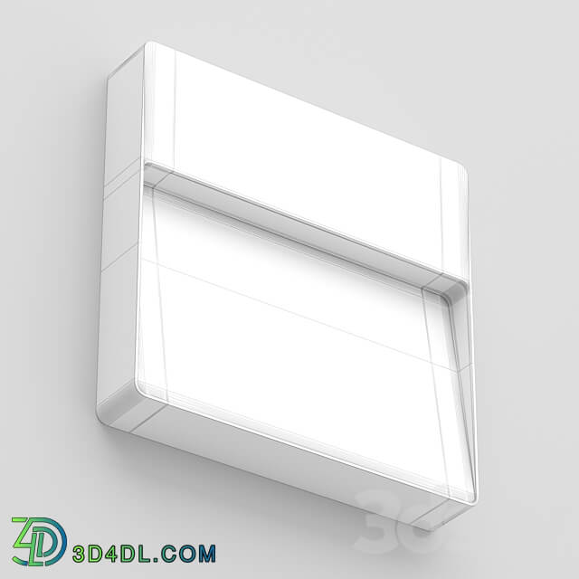 Luminaire LGD TRACE S215x215 8W 3D Models