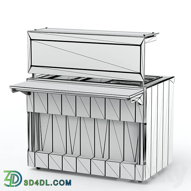 Food warmer for second courses RM2х Capital 3D Models