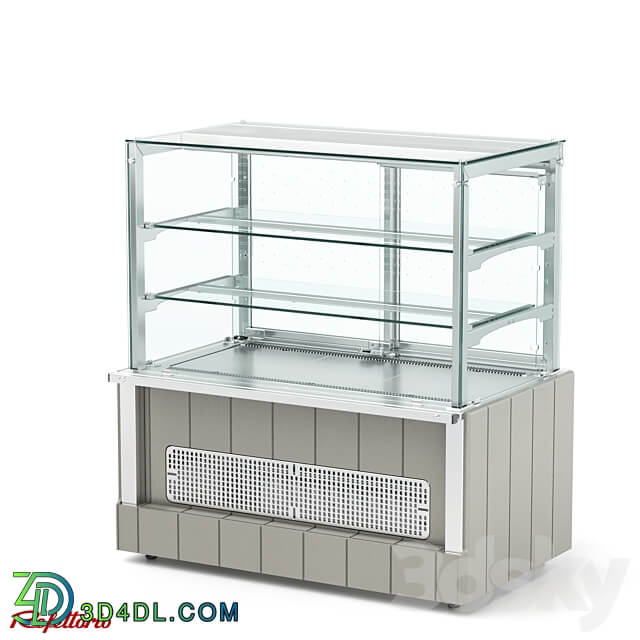 Confectionery refrigerated showcase RC3 Capital 3D Models