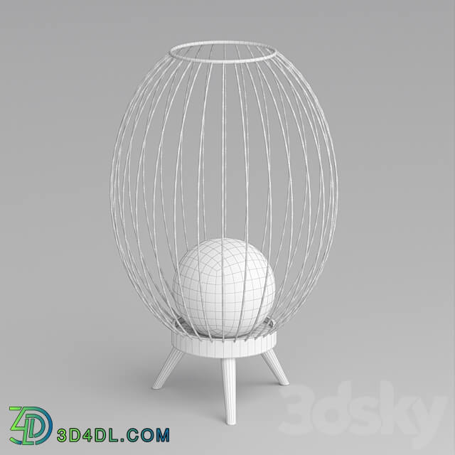 Luminaire LGD PEARL BOLL H574 12W 3D Models