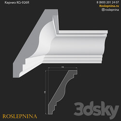 Cornice KG 926R from RosLepnina 3D Models 