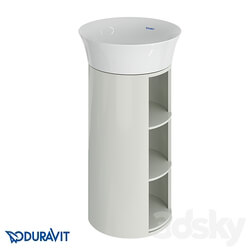 OM Duravit White Tulip Floor Stand WT4239 3D Models 