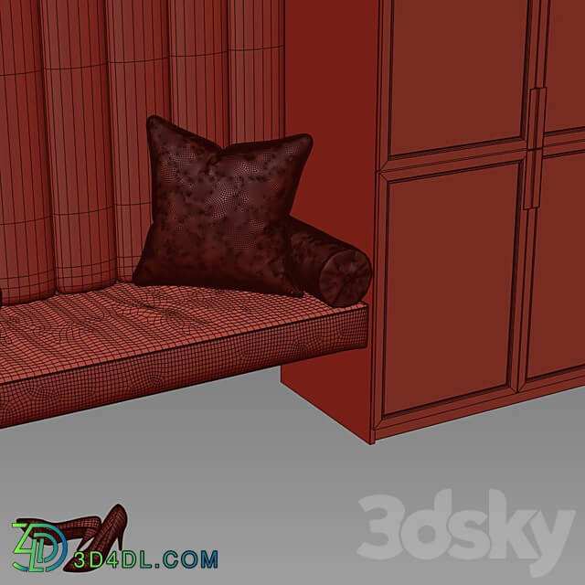 Hallway furniture 14 3D Models