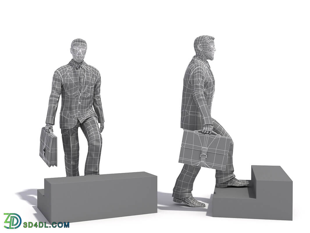 3D People Vol01 Male 01 Pose d