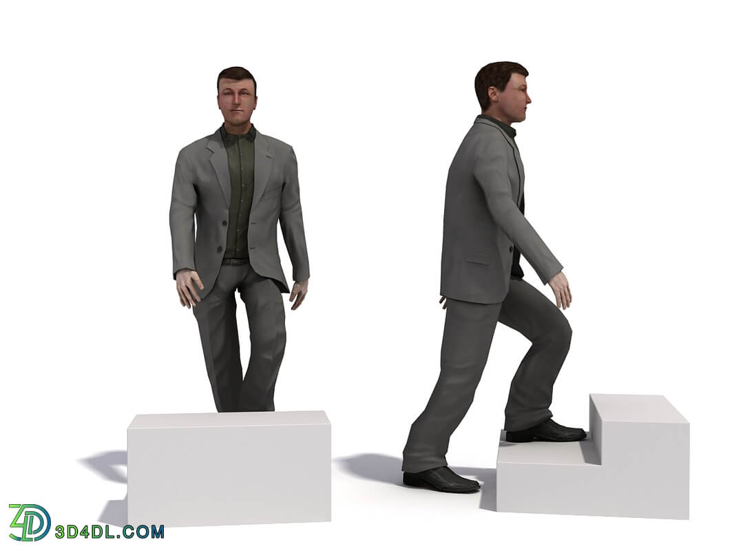 3D People Vol01 Male 02 Pose c