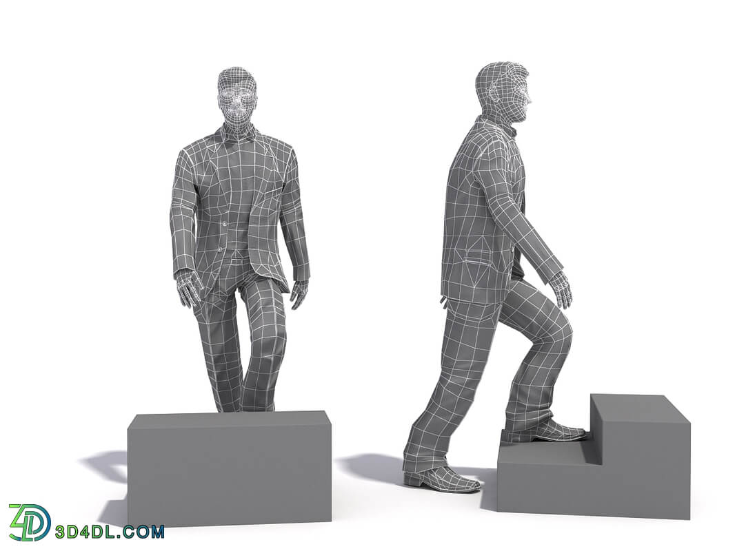 3D People Vol01 Male 02 Pose c